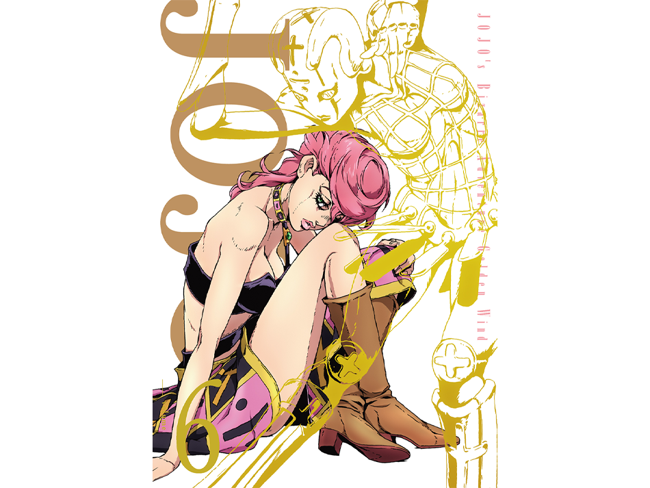 Blu-ray/DVD】「ジョジョの奇妙な冒険 黄金の風」Blu-ray & DVD Vol.6